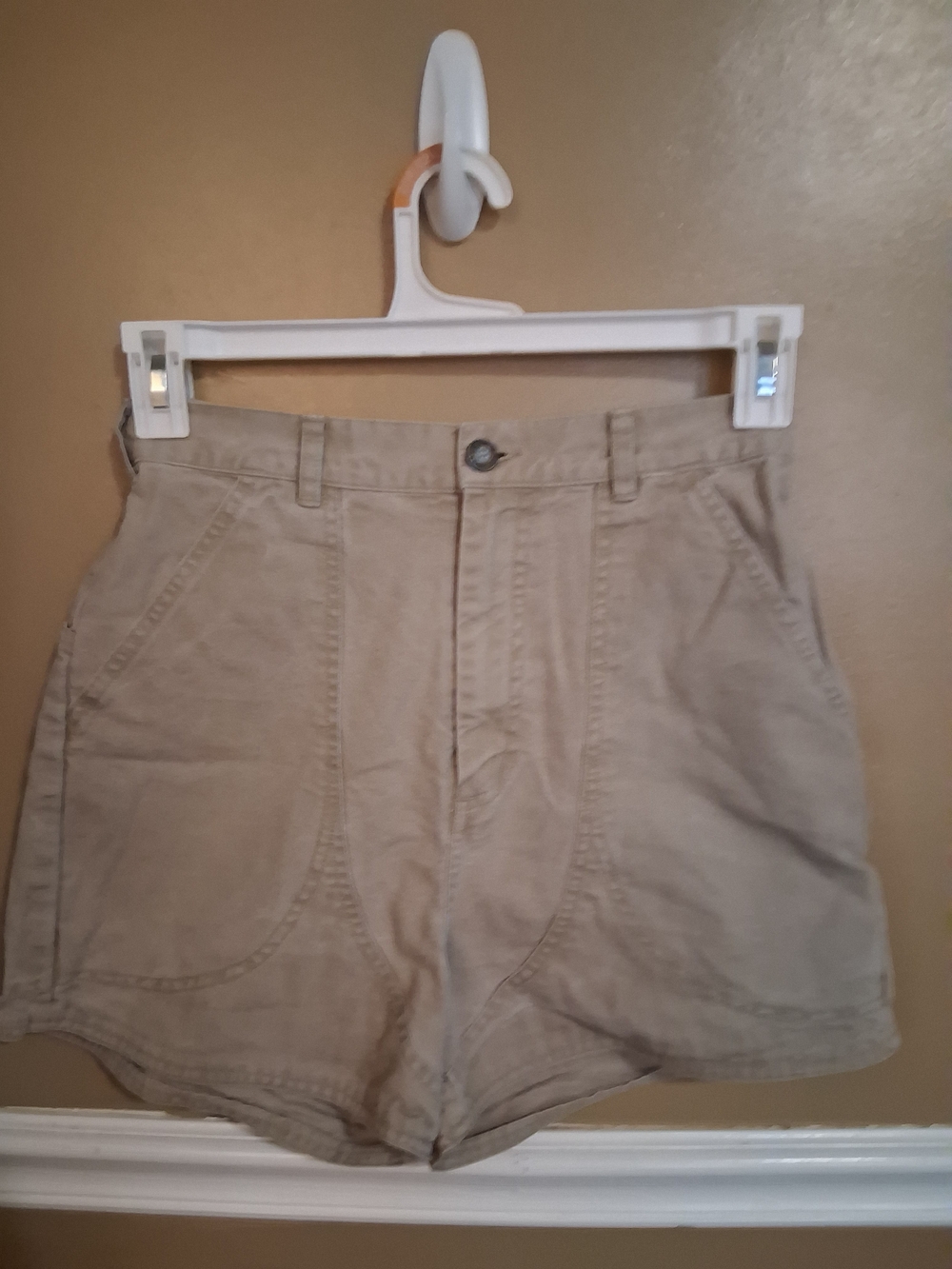 Patagonia Vintage 90's Canvas High Rise Shorts